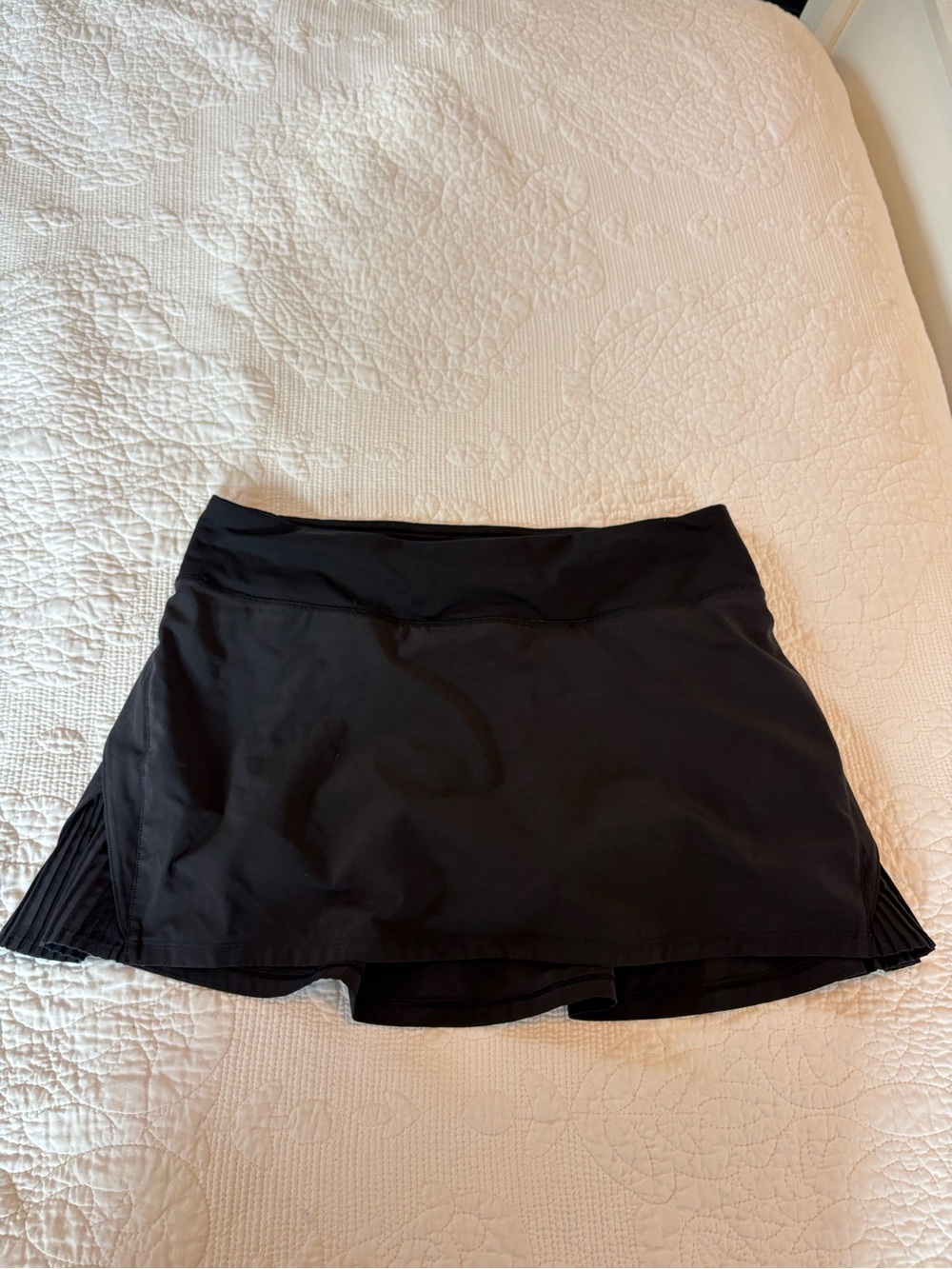 lululemon athletica Black Performance Skirt with Built-In Shorts